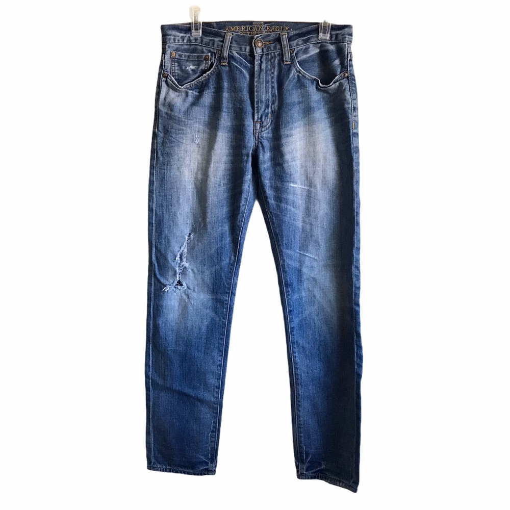 American Eagle Outfitters Mens Taper Denim Jeans